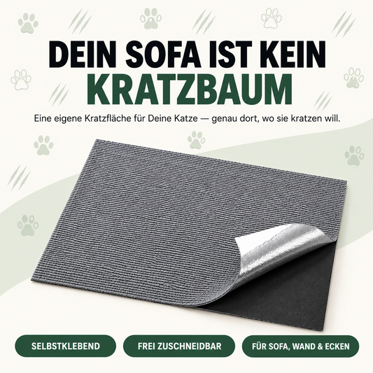 KratzSchutz – Selbstklebende Katzenmatte