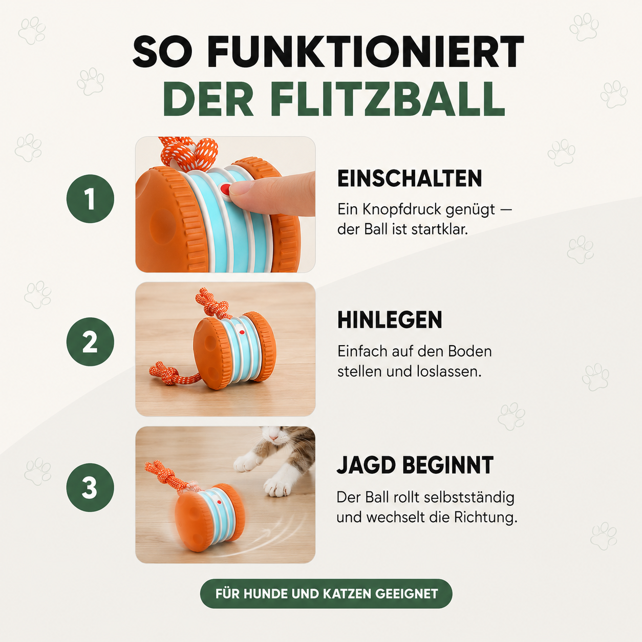 FlitzBall - Interaktiver Spielball