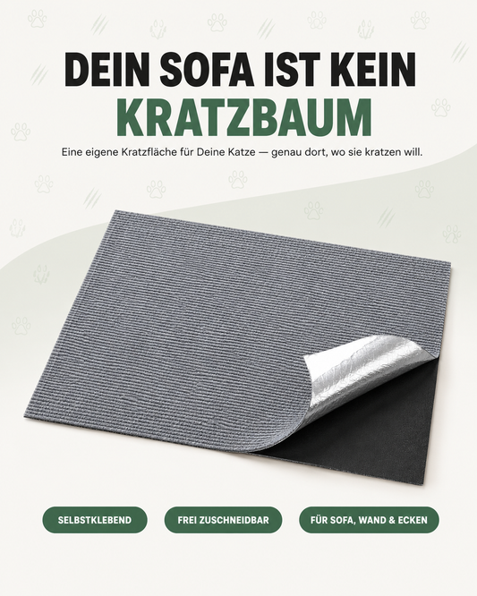 KratzSchutz – Selbstklebende Katzenmatte