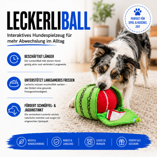 LeckerliBall – Anti-Schling Spielzeug
