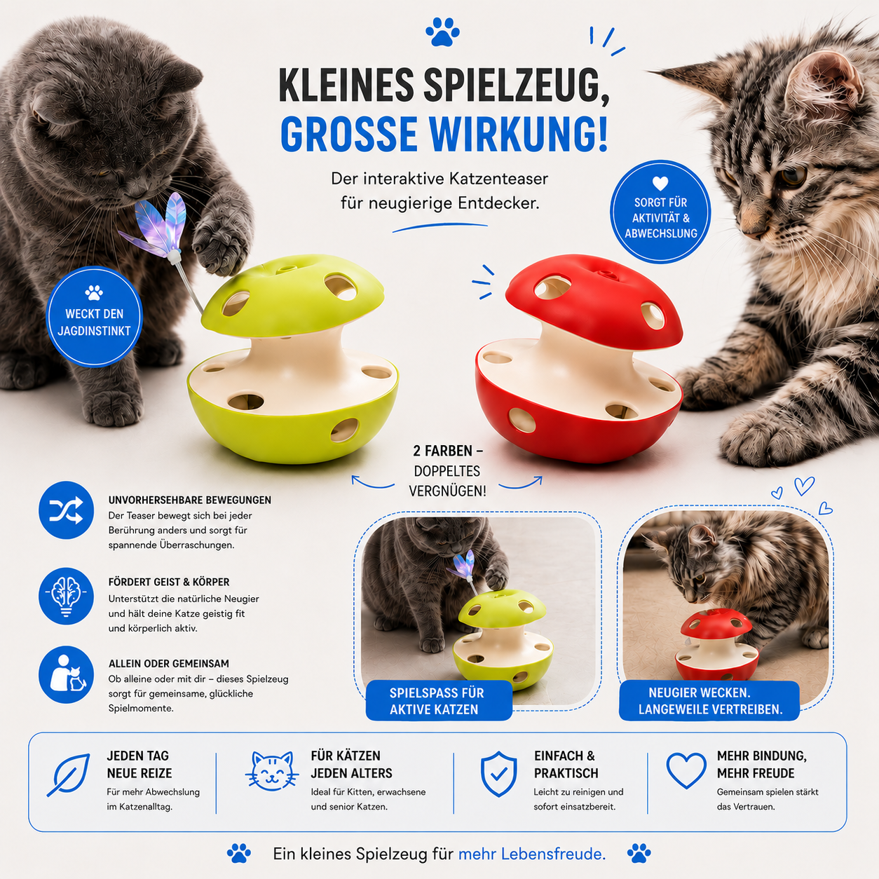 FangApfel – Interaktives Katzenspielzeug