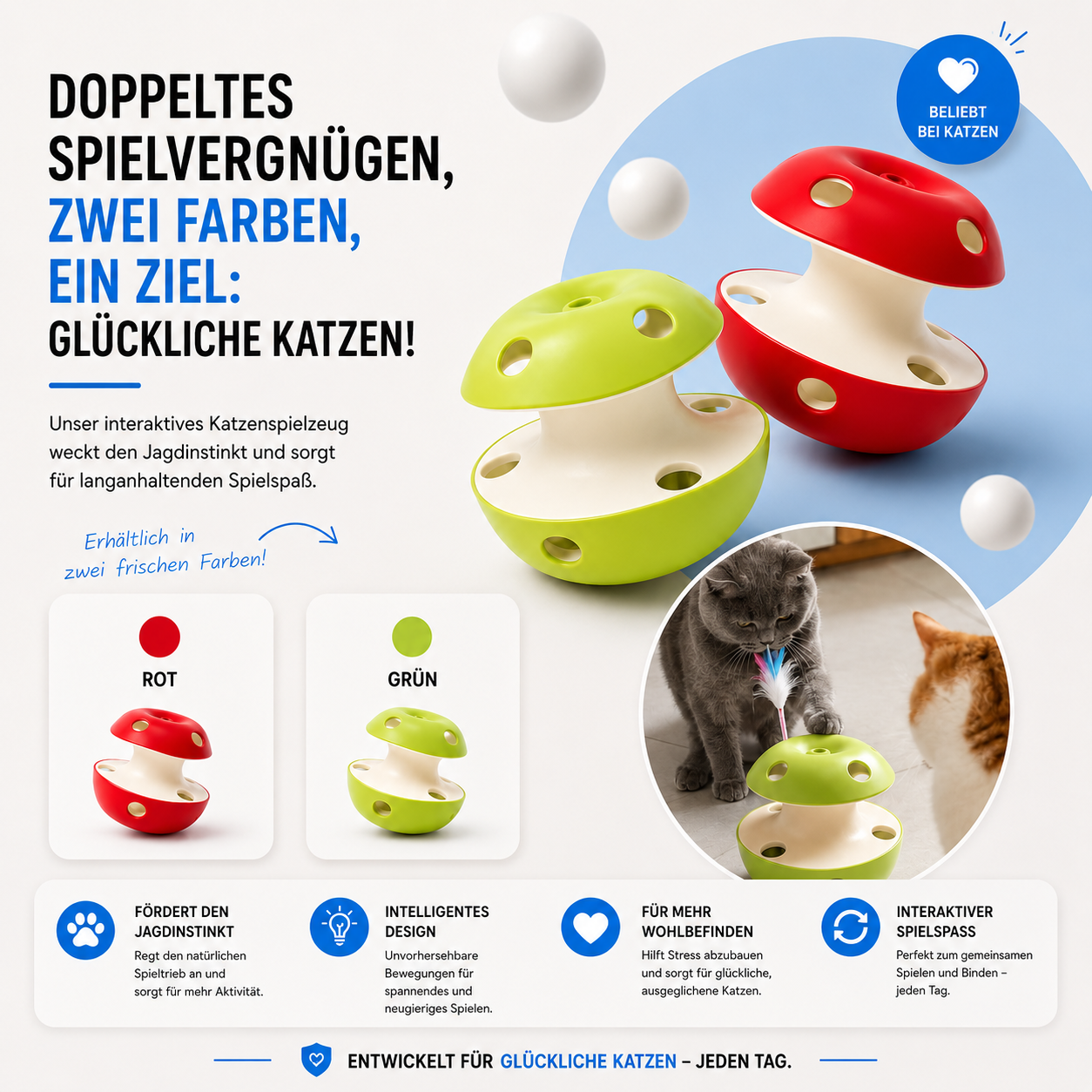 FangApfel – Interaktives Katzenspielzeug