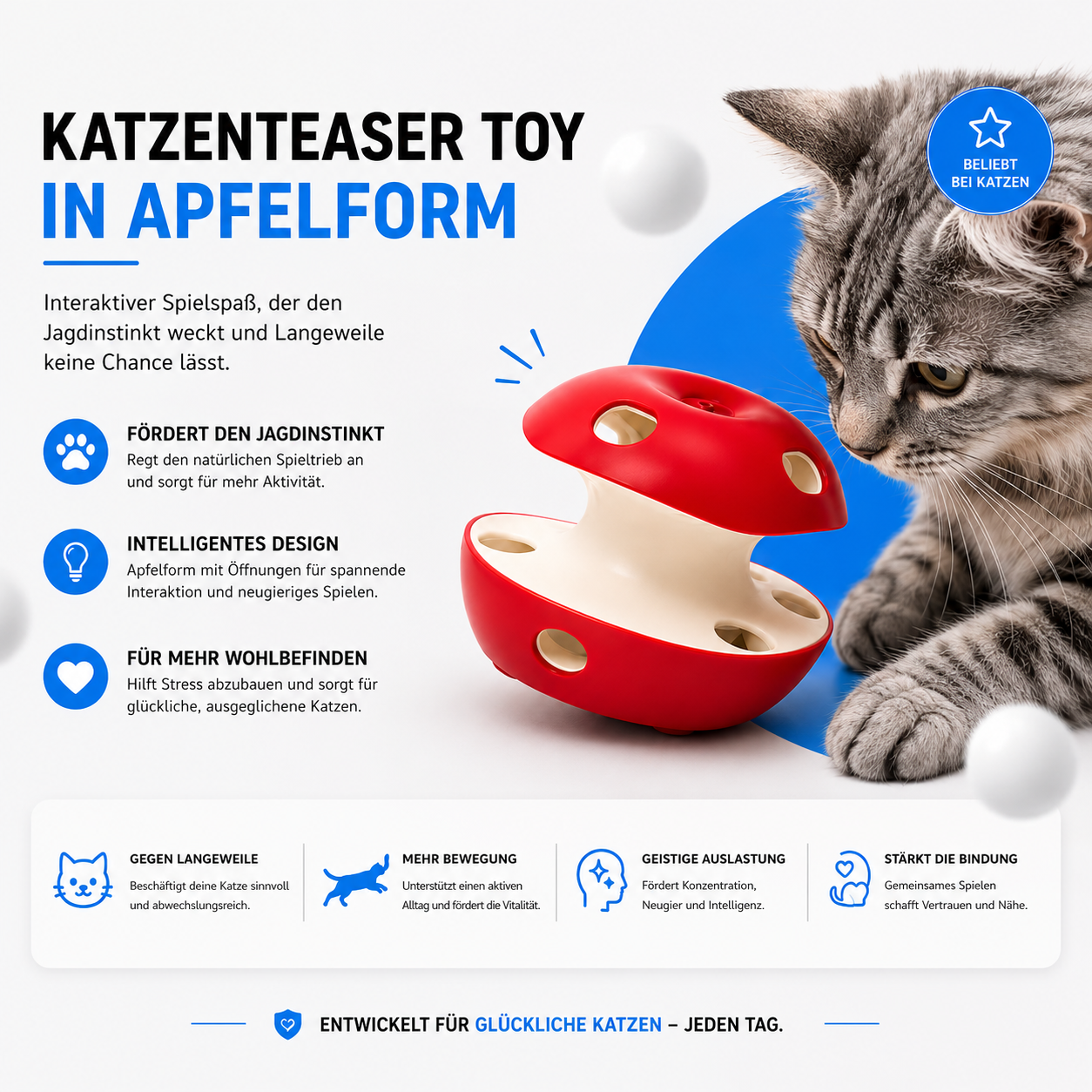 FangApfel – Interaktives Katzenspielzeug