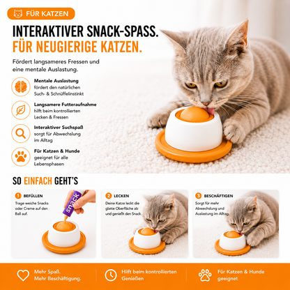 SchleckNapf – Slow Eating Toy